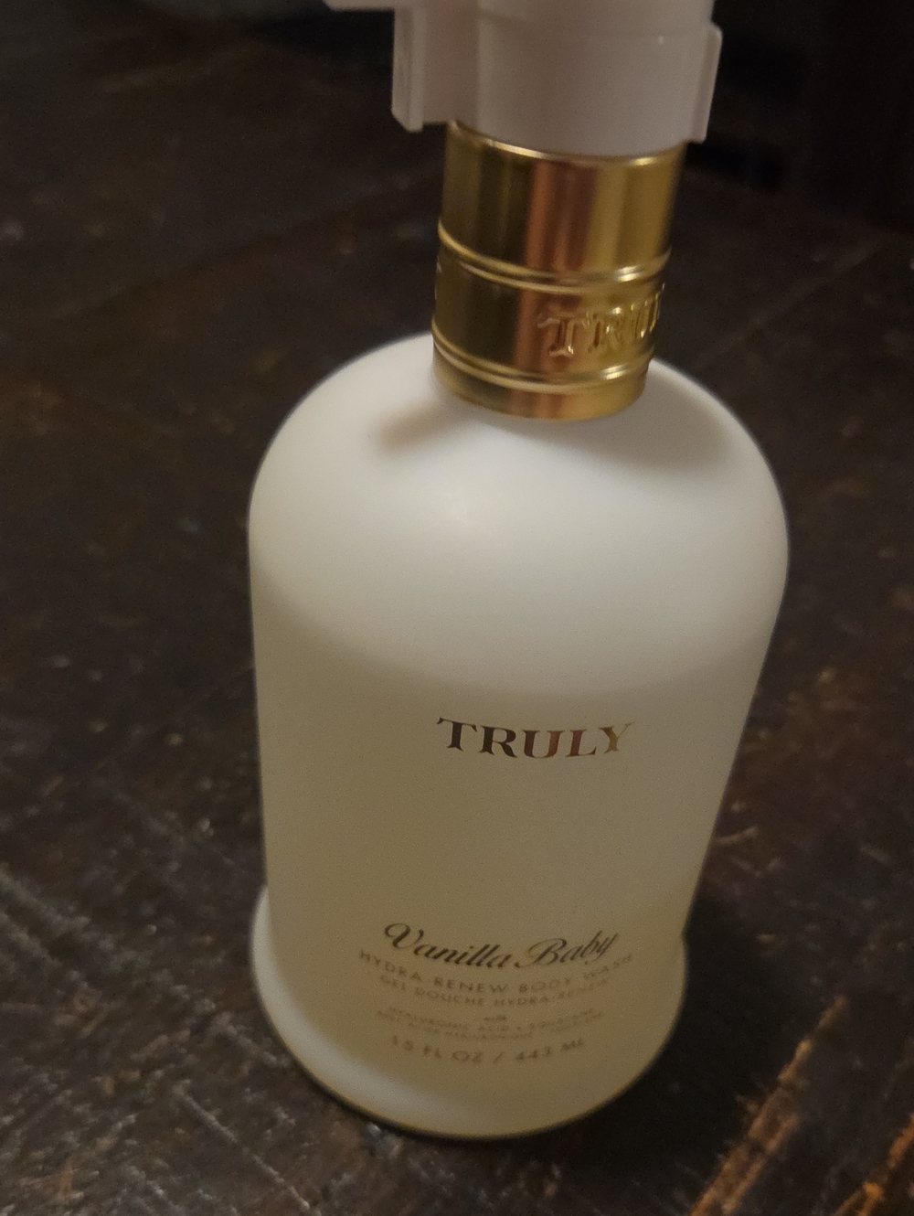 TRULY Vanilla Baby Hydrating Body Wash -15 Oz